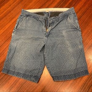 Distressed J Crew Crewcuts blue star shorts sz 16